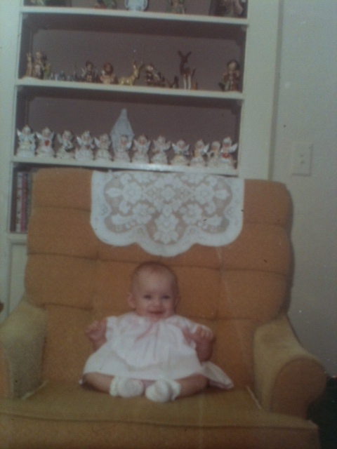 Joanne as a baby.