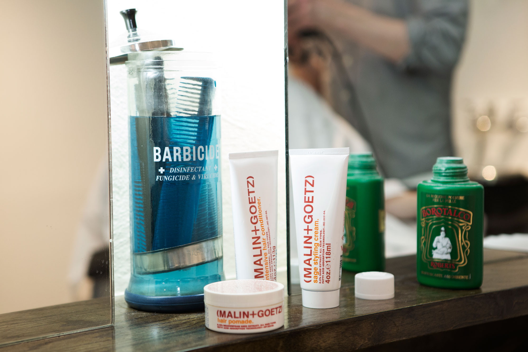 The New NYC Barbershop Offers Premium Malin+Goetz Products