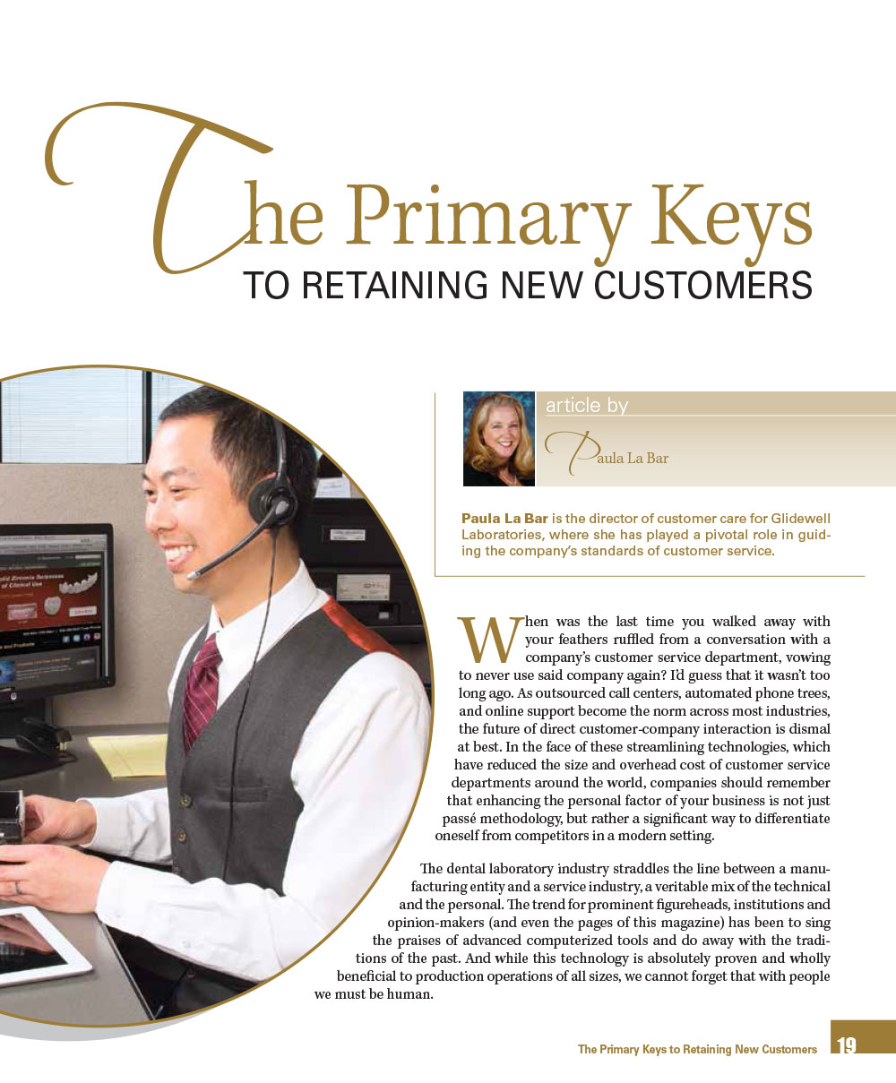 The Primary Keys to Retaining New Customers