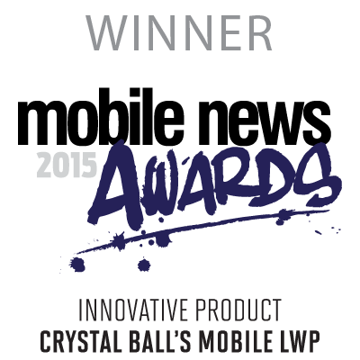 Innovative Product Category Winners Crystal Ball's MobileLWP