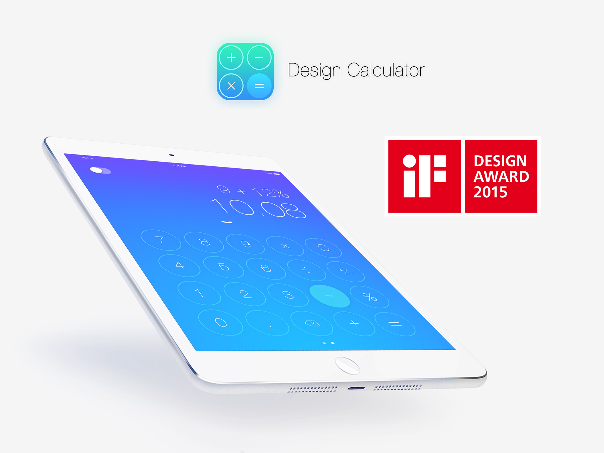 Design Calculator iF Design Award 2015
