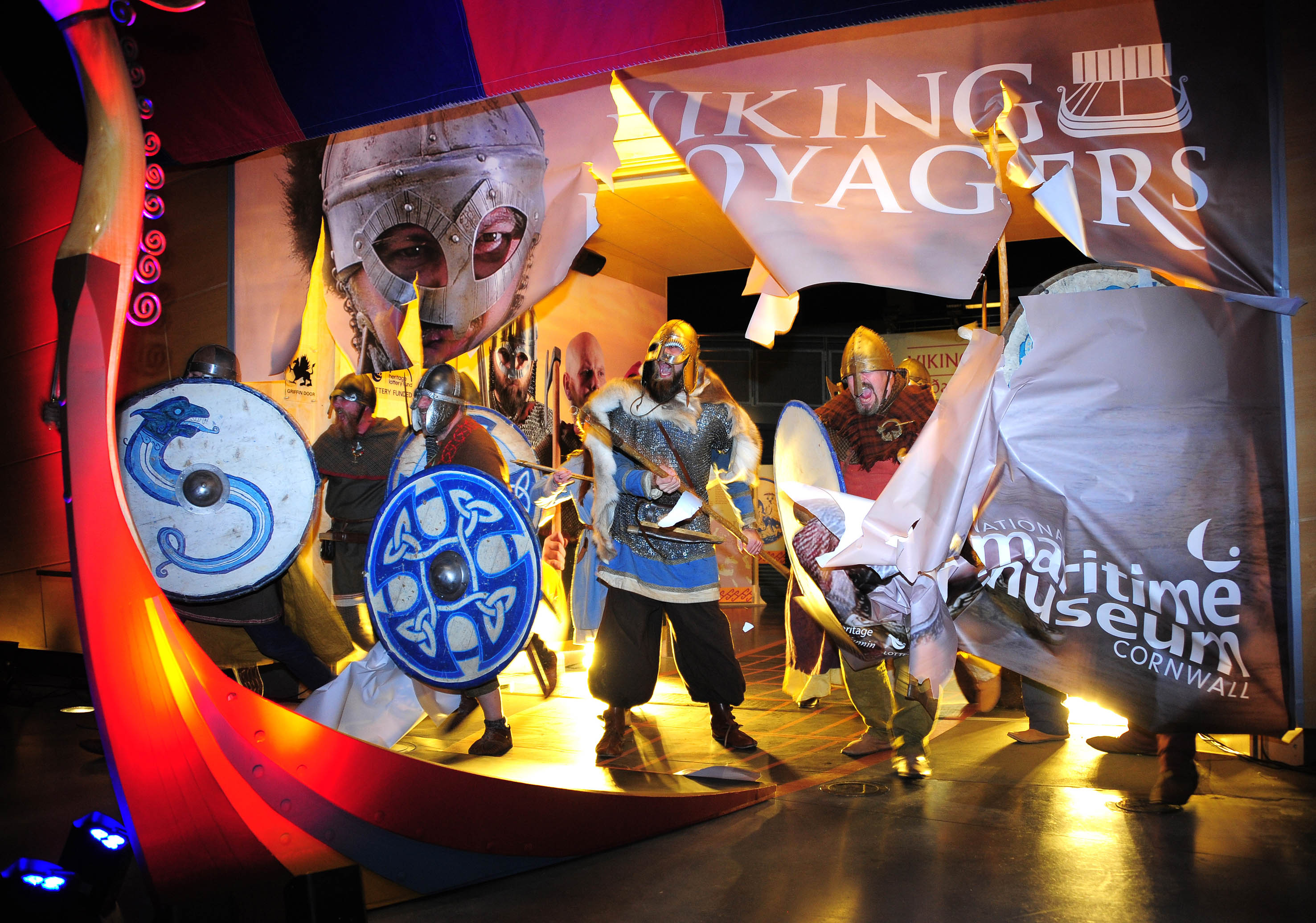 Vikings invade the National Maritime Museum Cornwall