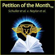 Schuller Petition of the Month
