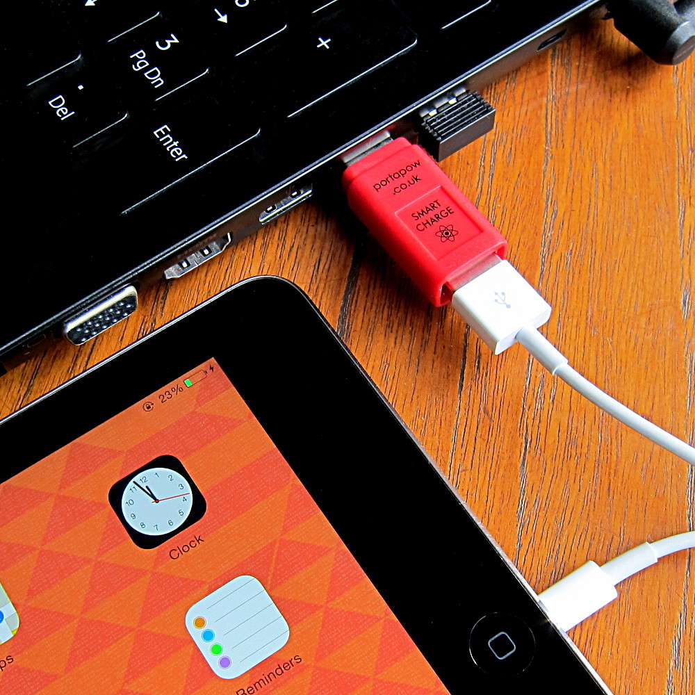 PortaPow Fast Charge + Data Block USB Adaptor