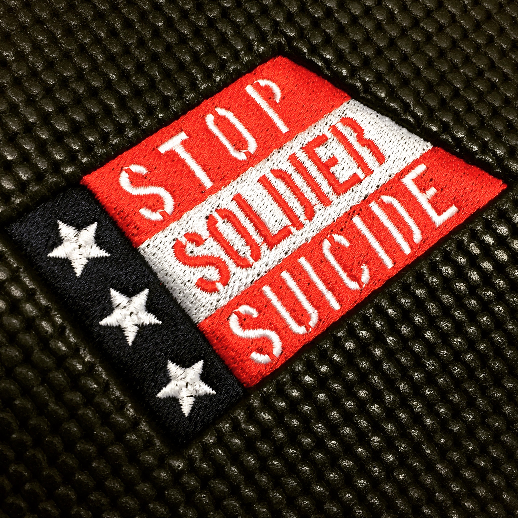 Stop Soldier Suicide Yoga Mats from YOGAJACK. Stitched in New England.