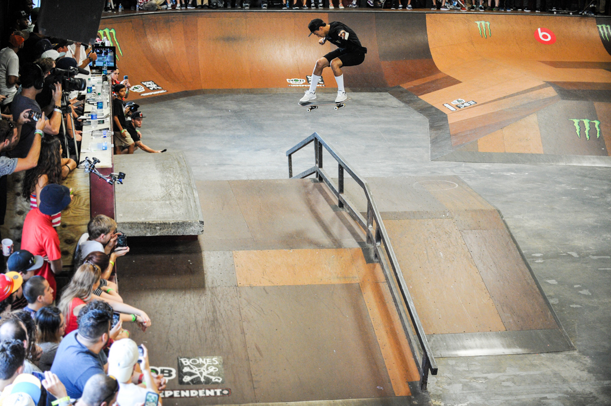 Monster Energy's Nyjah Huston Takes Second Place at the Nike SB Tampa Pro presented by Monster Energy
