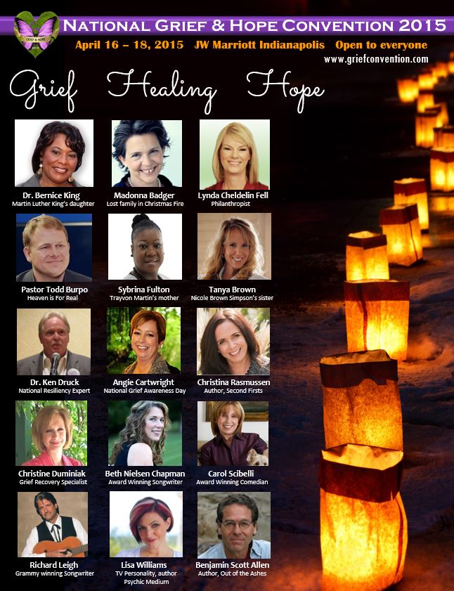 National Grief & Hope Convention speakers