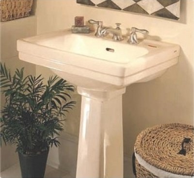 Sedona Beige Pedestal Sink LT532.8 from Toto