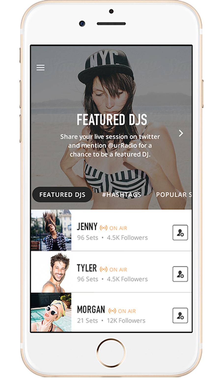 Be a Featured DJ.