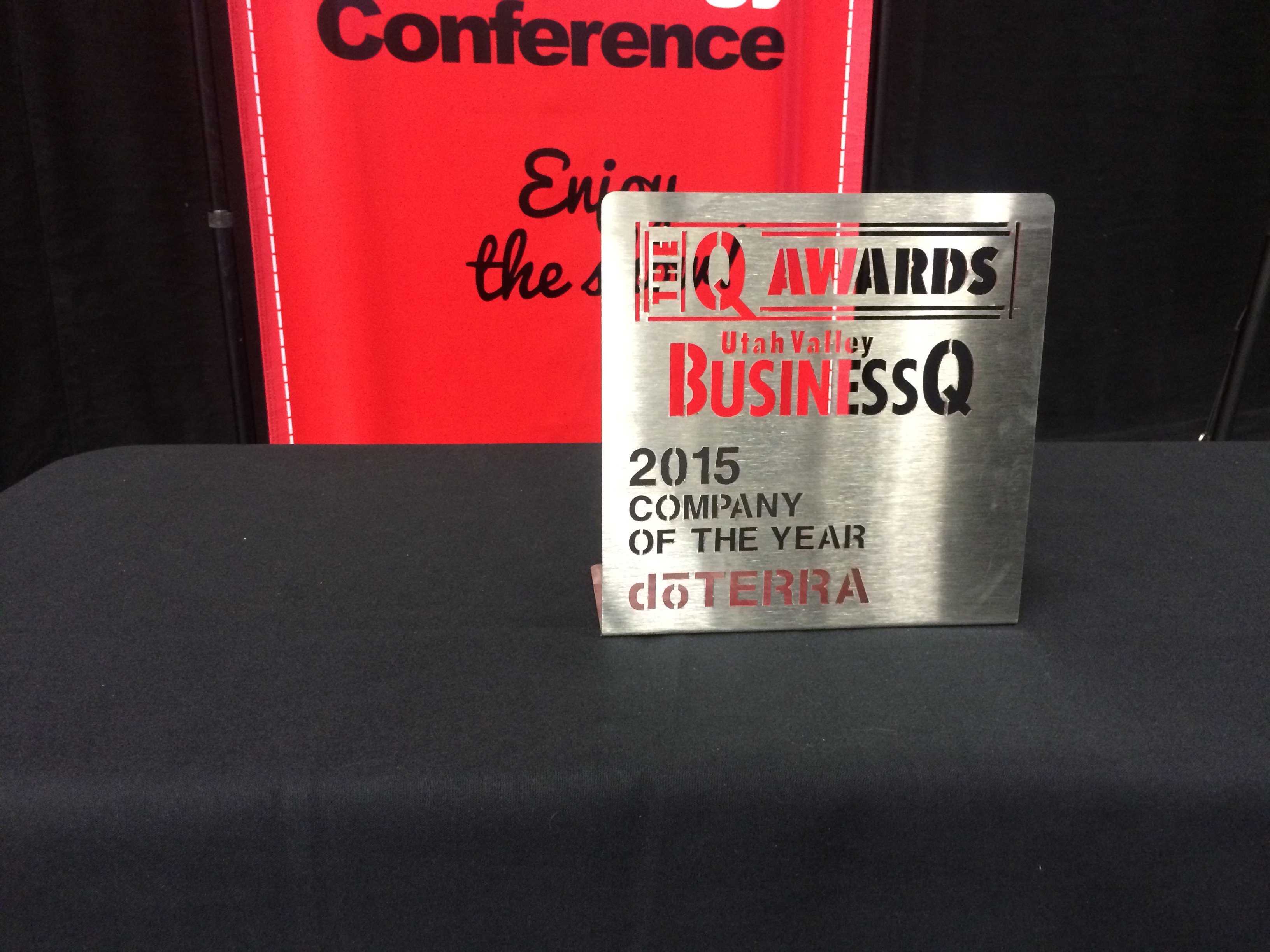 dōTERRA 2015 Company of the Year Award from BusinessQ
