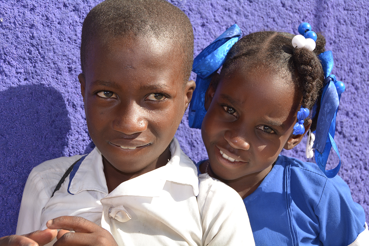 Haitian Students Supported by Hope for Haiti