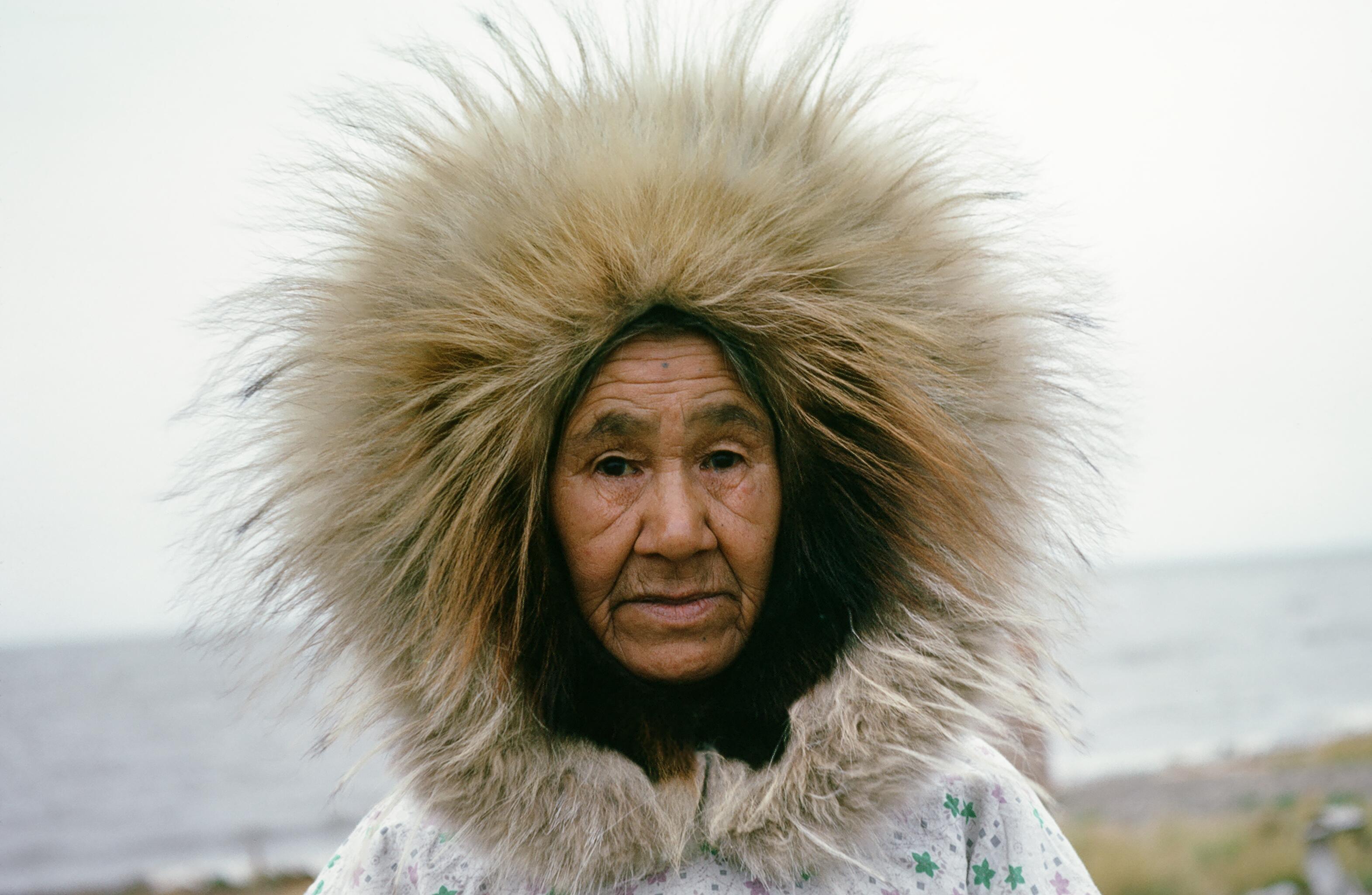 This oldest Eskimo woman had many stories to tell