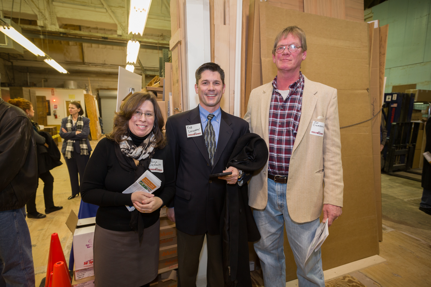 Bucks County Commissioner Chairman Rob Loughery spent the evening with local Bucks County business at Superior Woodcraft’s Locavore~Buy local event