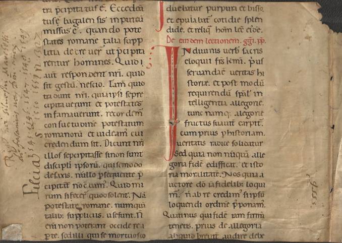 Early lectionary
