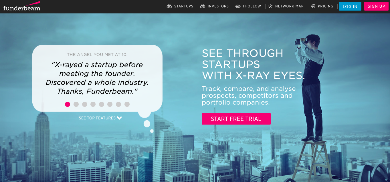 Funderbeam. Discover, track, and analyze startups worldwide at a disruptively low cost.