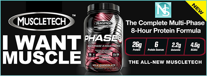 Muscle Tech Phas8 Hour protein