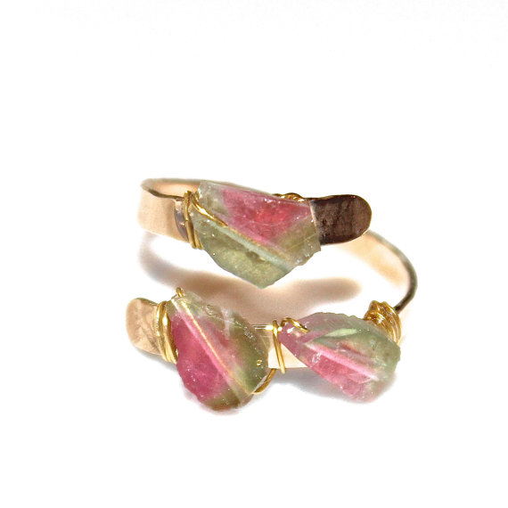 Adjustable Gemstone Ring from FizzCandy Jewelry,