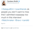 Millionaire Matchmaker Candace Smith tweets about Dr. Zoe Today interview