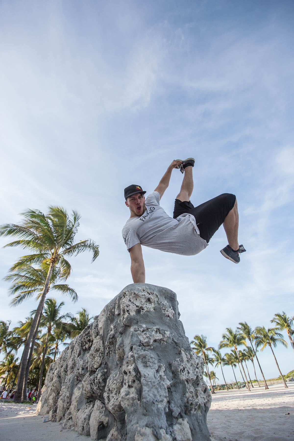 Jason Paul tricking in Miami