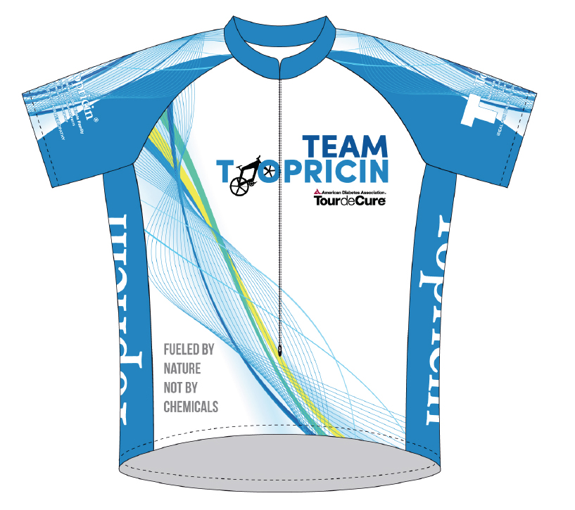 Team Topricin invites you to join them in their ride or donate to their team so they can reach their goal of raising $10,000