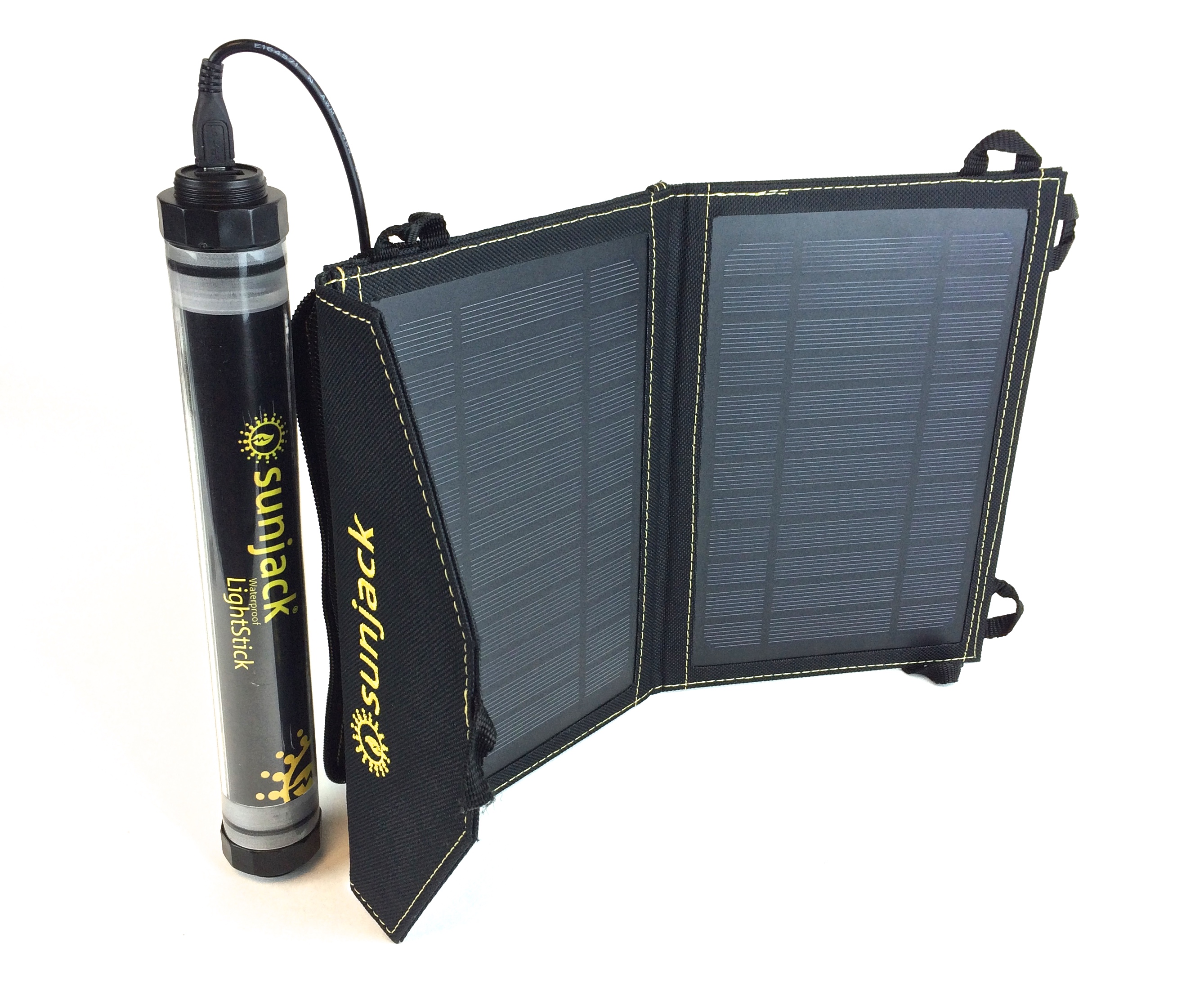 SunJack 7W Solar Charger with LightStick™