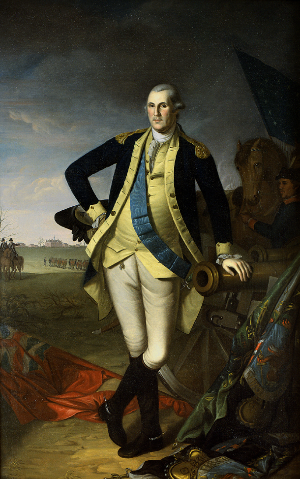 General George Washington at Princeton by Charles Willson Peale (1779)