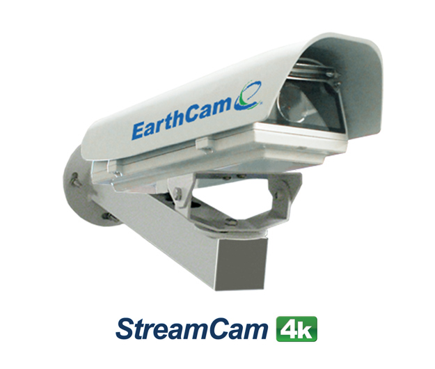 The StreamCam 4K is the first Ultra HD jobsite camera.