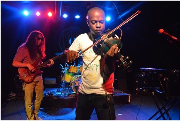 Ashanti Floyd, 'The Mad Violinist," in action
