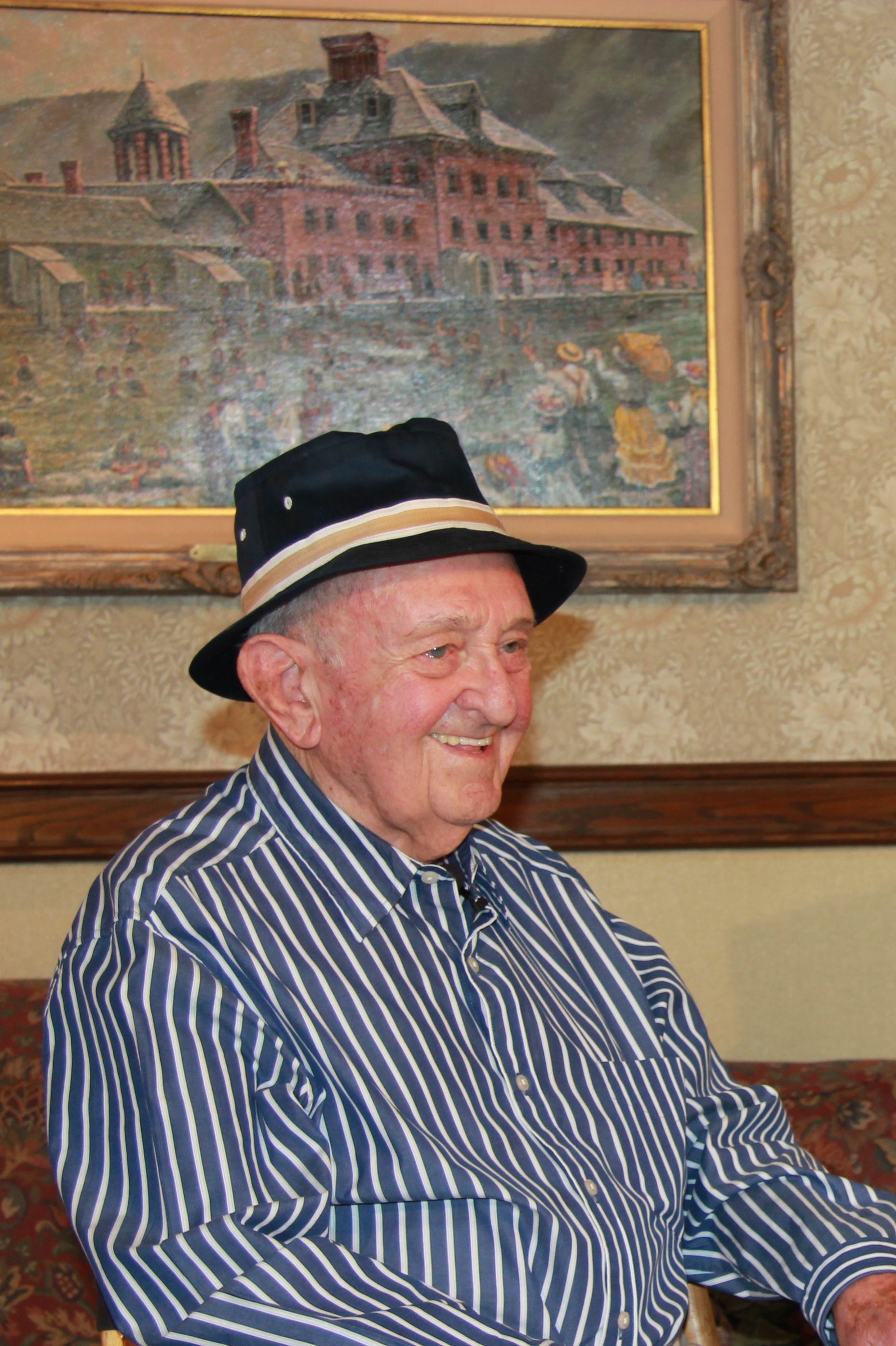 Hank Bosco at the 125th anniversary of Glenwood Hot Springs in 2012