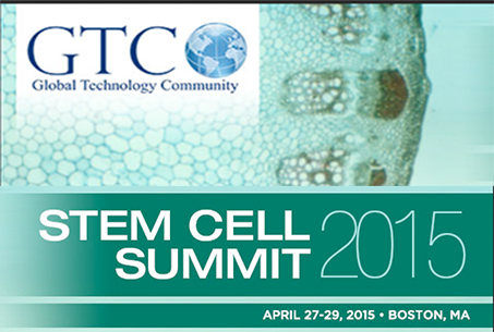 GTCbio Stem Cell Summit 2015