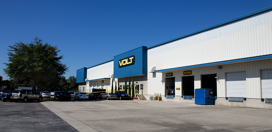 One of VOLT® Lighting's warehouse & distribution centers.