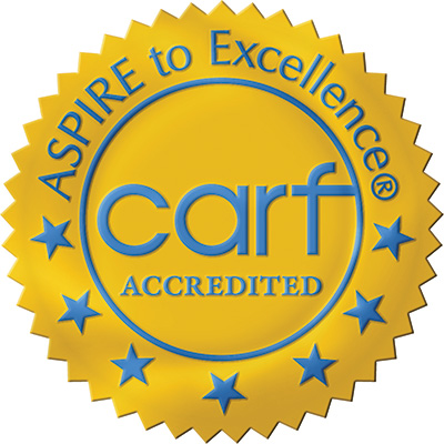 CARF International is an independent, nonprofit accrediting body whose mission is to promote the quality, value and optimal outcomes of services through a consultative accreditation process that cente