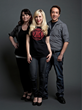 Her Universe has created with the winners of last year's Her Universe Fashion Show, Amy Beth Christenson and Andrew MacLaine (seen here with Ashley Eckstein), a new Marvel Collection for Hot Topic.