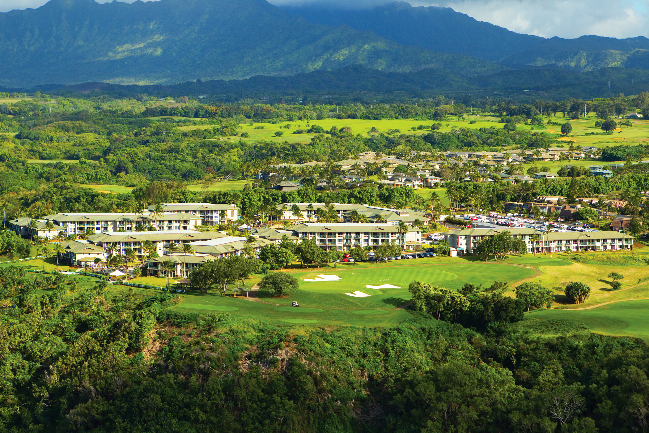 The Westin Princeville Ocean Resort Villas, with 346 villa accommodations, is among the largest resorts on Kauai and thus one of the largest consumers of energy.