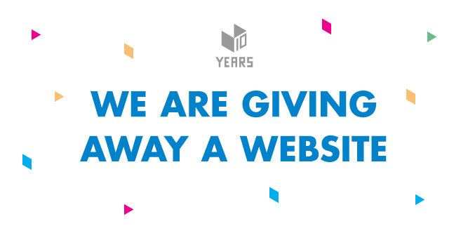 Box Clever is 10 and we are giving away a website