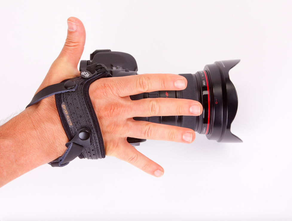 SpiderPro Hand Strap with extra security strap