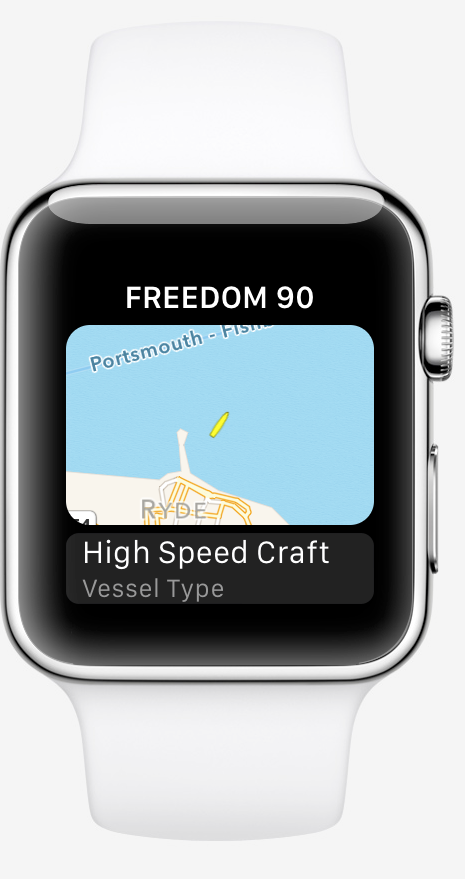 Boat Watch on Apple Watch