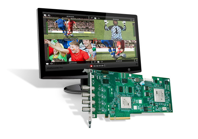 Matrox VS4Recorder Pro™ multi-camera recording app