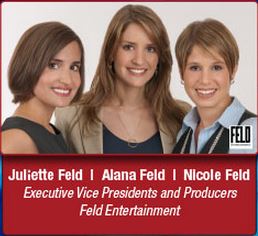 Feld Entertainment's Alana, Nicole and Juliette Feld are keynote speakers at this year's event.
