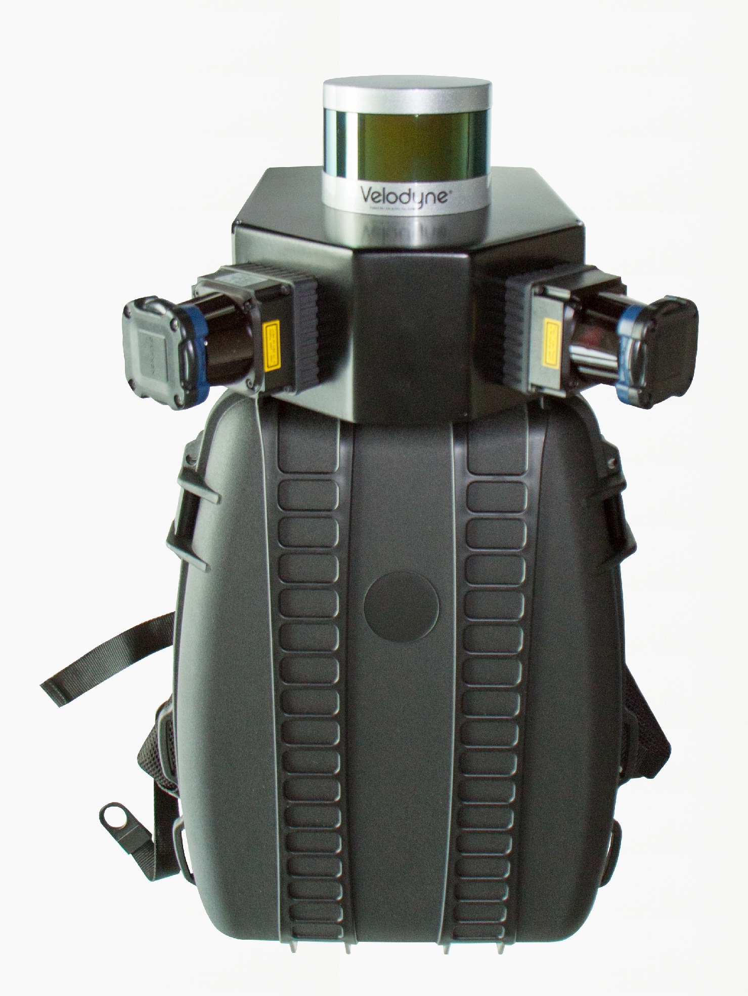 Backpack system from VIAMETRIS, incorporating Velodyne LiDAR Puck