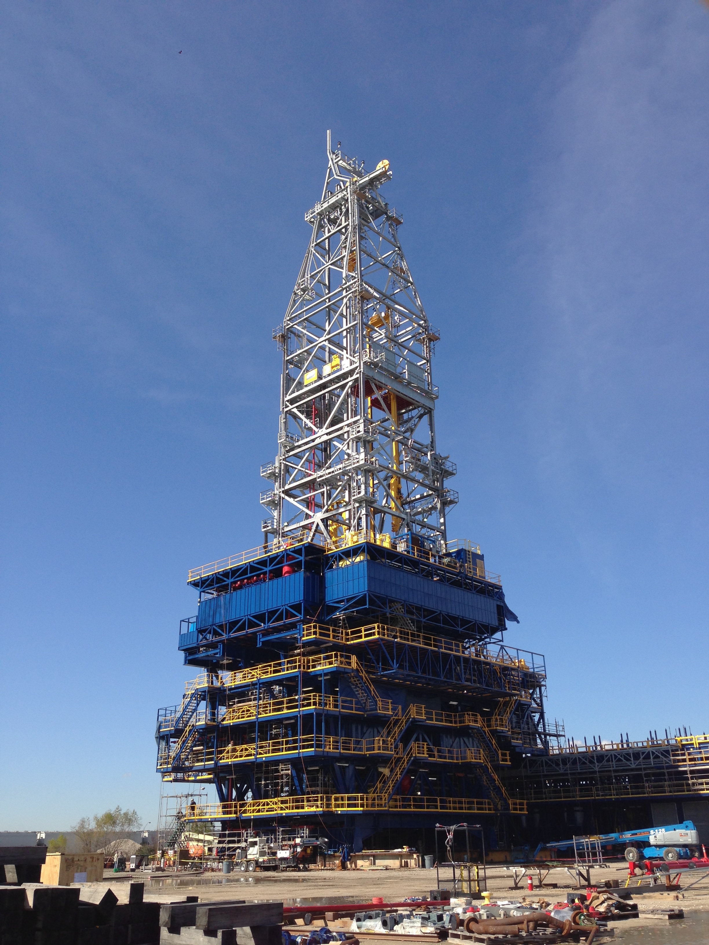 LoneStar Energy Fabrication served as the primary fabricator for drilling module on the $5 billion Olympus project that required more than 650,000 man-hours to complete.  Olympus is now in operation.
