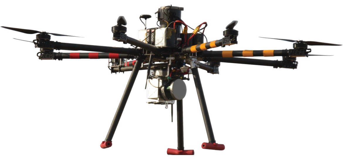 UAV from True Reality Geospatial Solutions, LLC, a Merced company founded by UC faculty