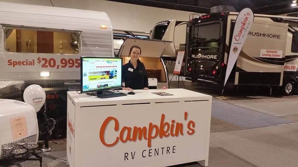 Campkins welcomes you to the Toronto RV Show