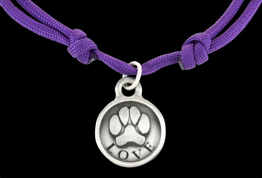 Love Paw Rope Necklace