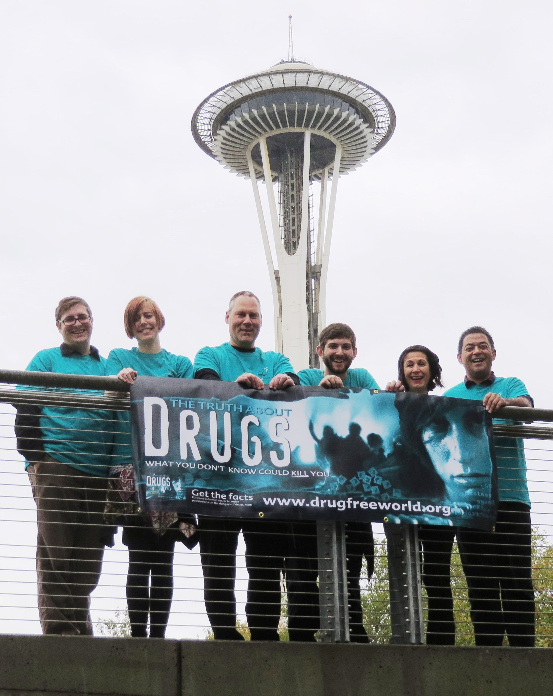 For volunteers from the Church of Scientology of Seattle, tackling drug-abuse is a year-round activity.