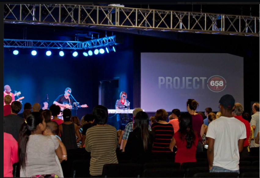 Project 658 has hosted weddings, church services, concerts and worship