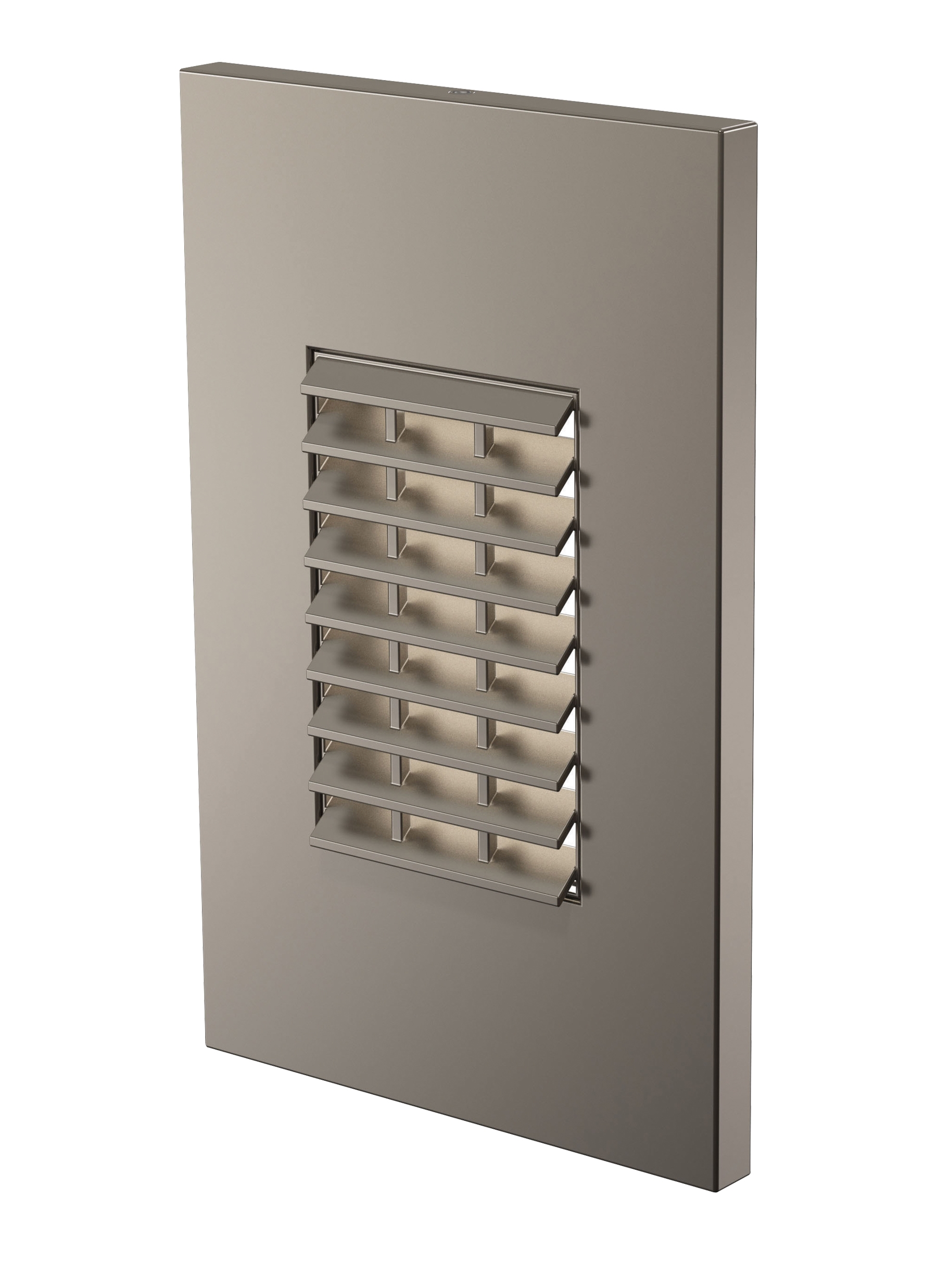 LBl Lighting's new LED Step Lights include this Louver vertical design.