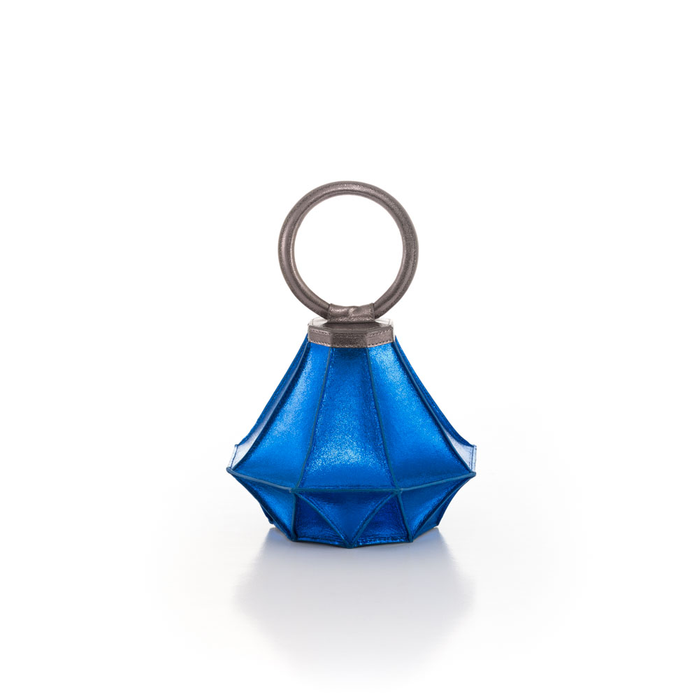 Homanz Blue Diamond Ring Handbag