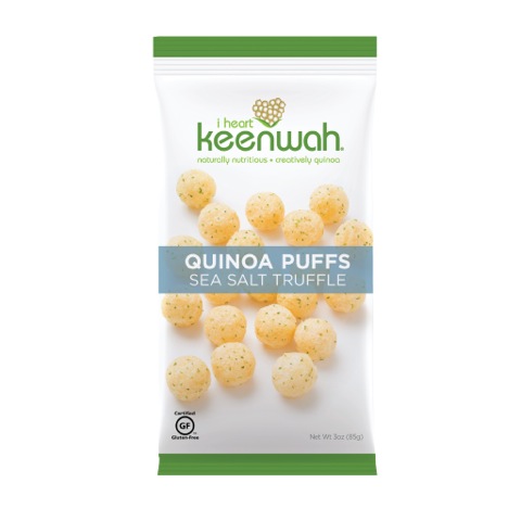 Sea Salt Truffle Quinoa Puffs