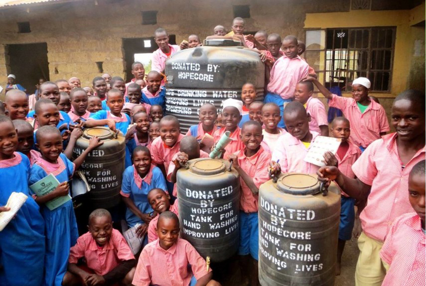 VillageHope Core brings clean, treated drinking water systems to Kenya.